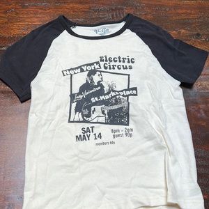 John Galt Cropped Graphic Baby Tee